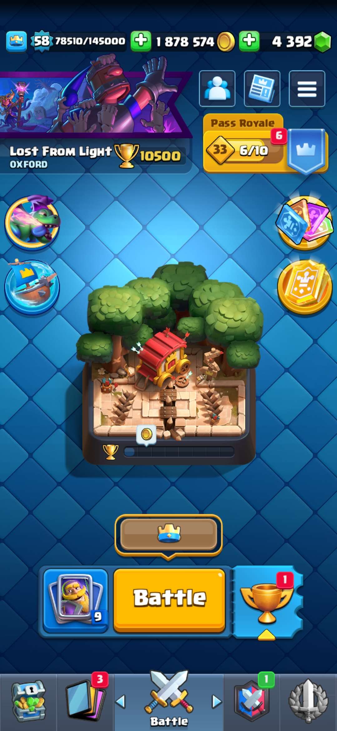 продажа аккаунта к игре Clash Royale